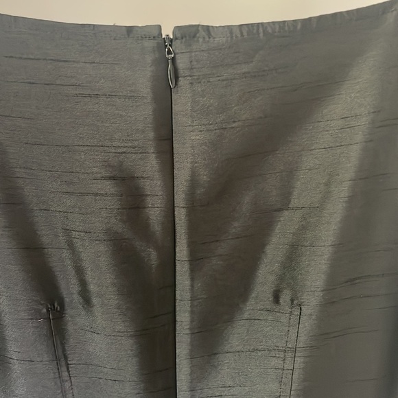 Banana Republic Size O Black Taffeta Dress - Picture 8 of 11